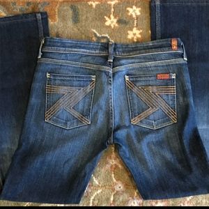 Womens SZ 29 “FLYNT” 7 For All Mankind Jeans